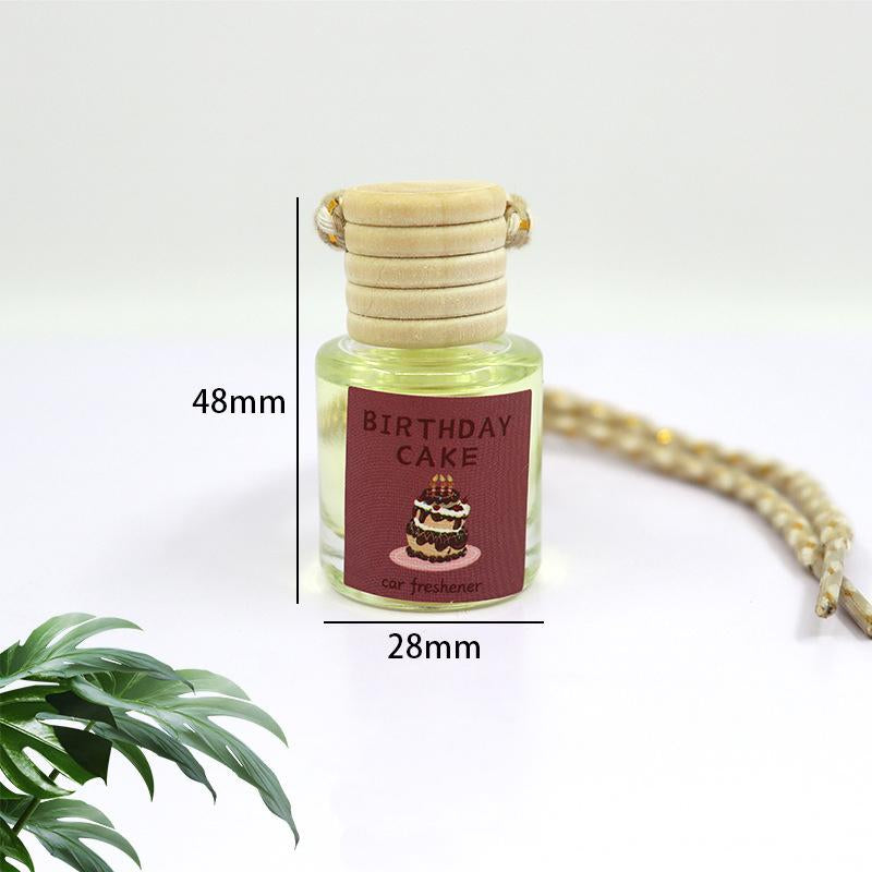 Scented Car Air Freshener - Long Lasting Car Diffuser - Last 60+ Days Teakwood