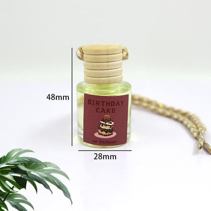 Scented Car Air Freshener - Long Lasting Car Diffuser - Last 60+ Days Teakwood