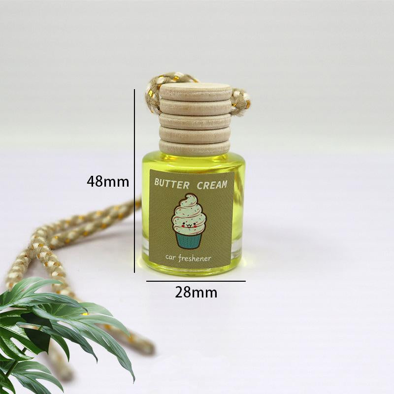 Scented Car Air Freshener - Long Lasting Car Diffuser - Last 60+ Days Teakwood