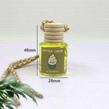 Scented Car Air Freshener - Long Lasting Car Diffuser - Last 60+ Days Teakwood
