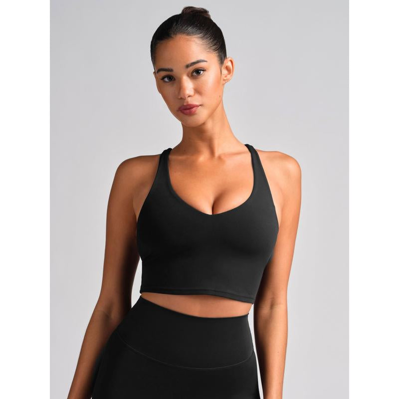 Comfrtcore™ V-Neck Crop Tank